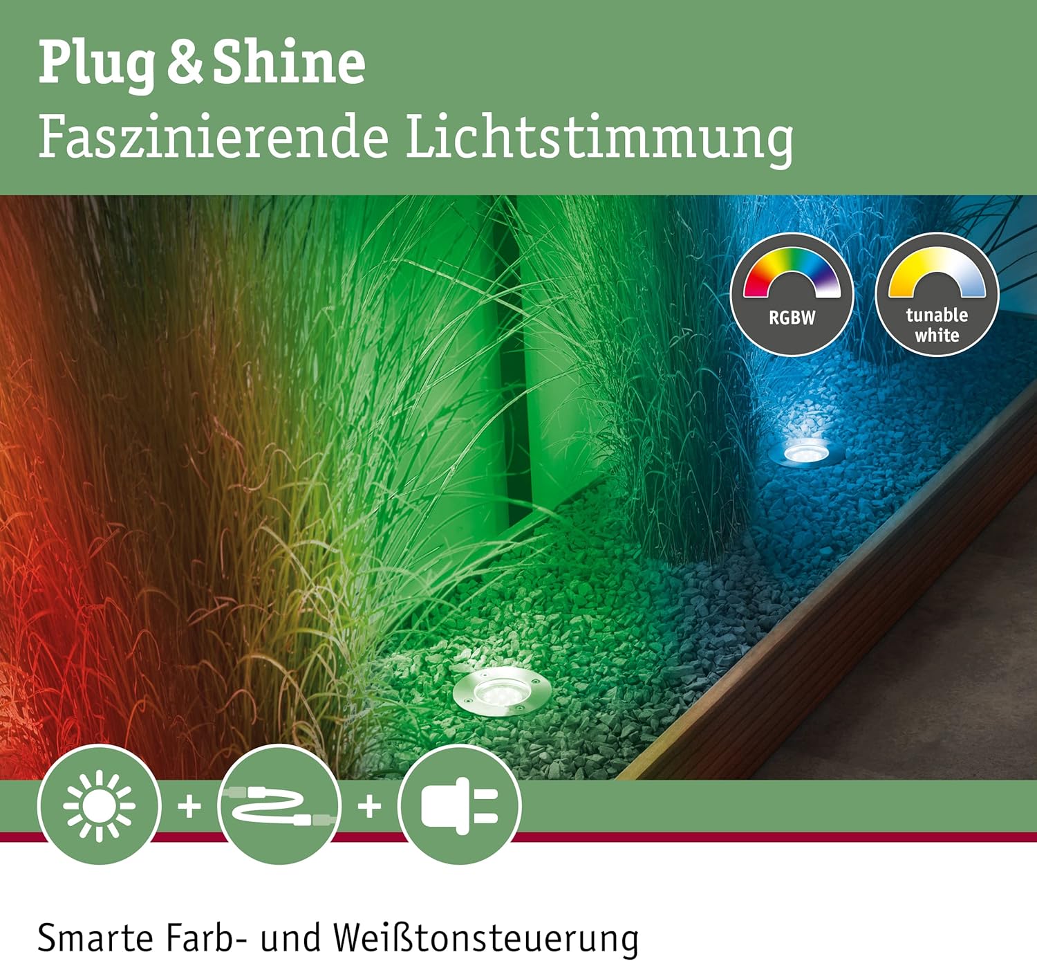 Paulmann 94274 Plug & Shine LED Apparecchio da Esterno - immagine 3