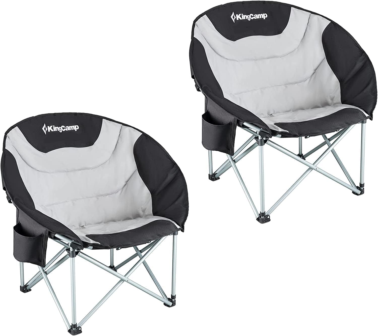 Kingcamp Moonchair - Sedia da campeggio pieghevole XXL