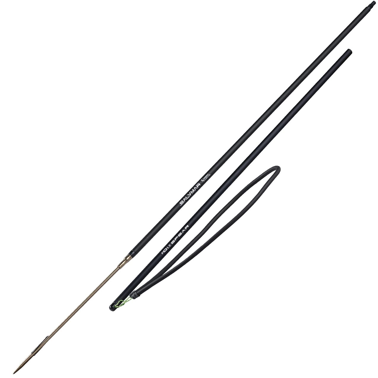 Salvimar, Pole Spear Unisex Adulto, Nero, 160 + arpione