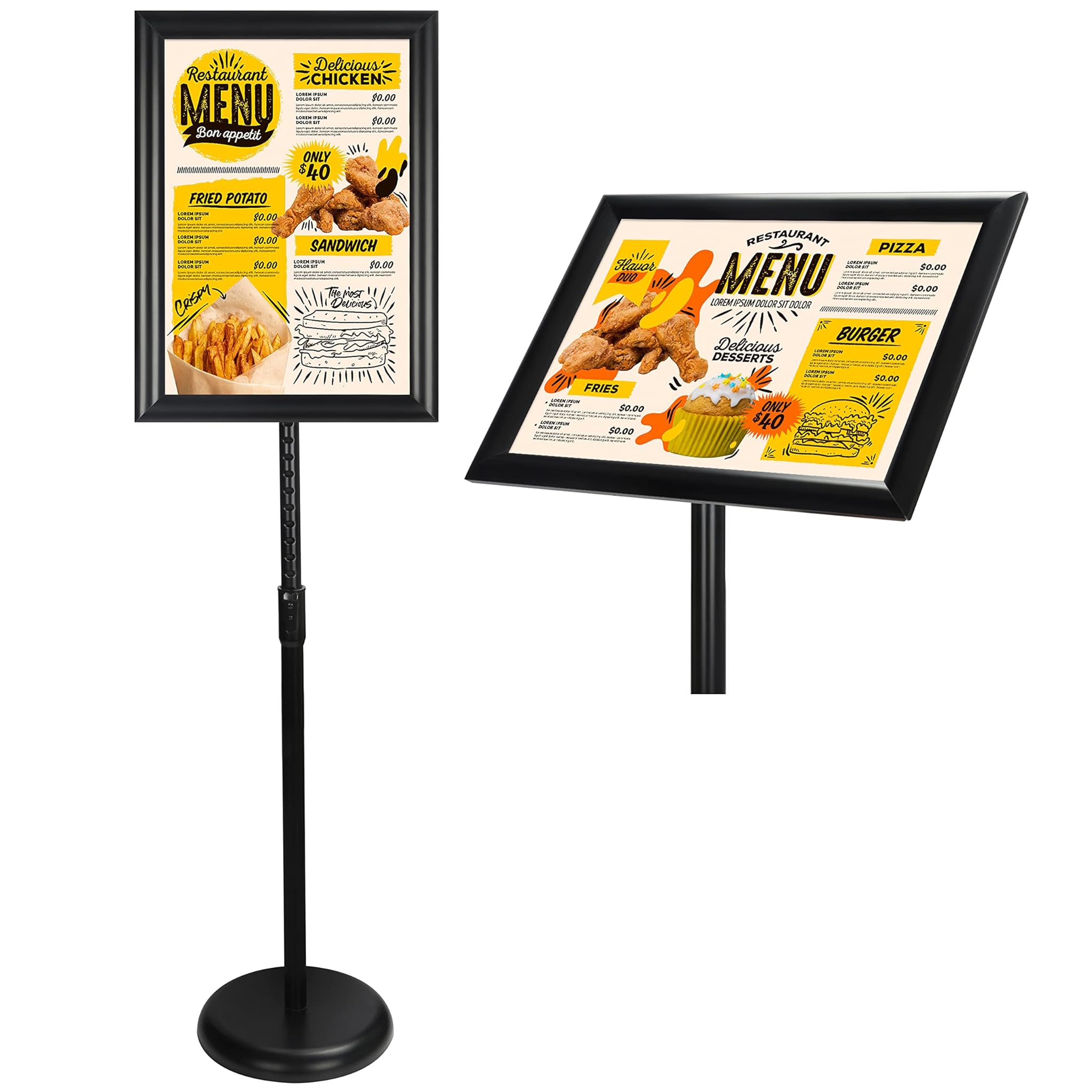 Belle Vous Espositore A3 Poster Board Nero