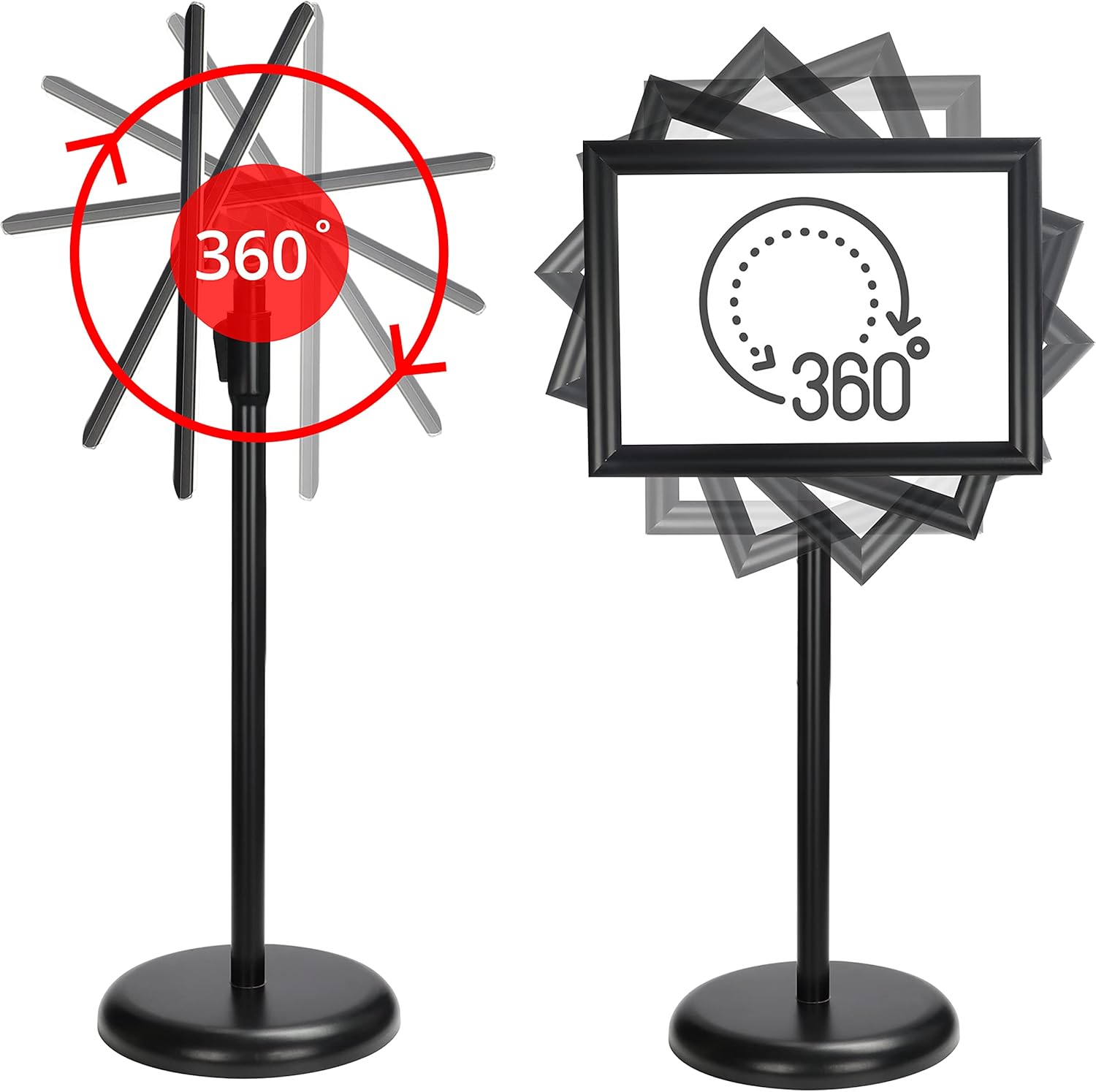 Belle Vous Espositore A3 Poster Board Nero - immagine 3