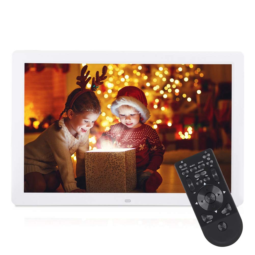 Cornice per Foto Digitale HD 17 Pollici, Bianca