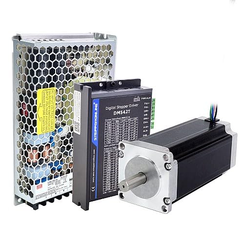 Stepperonline Kit Motore Passo-Passo CNC Nema 23 3,0 Nm