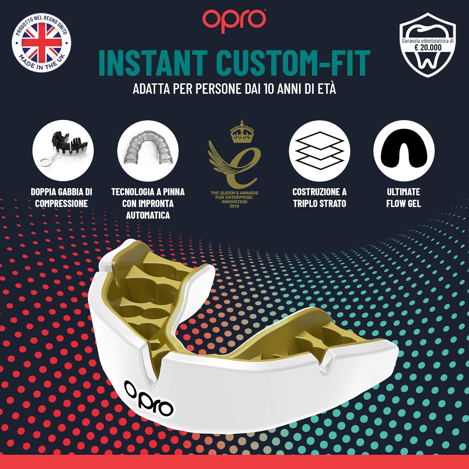 Opro Nuovo Instant Fit Paradenti - immagine 5