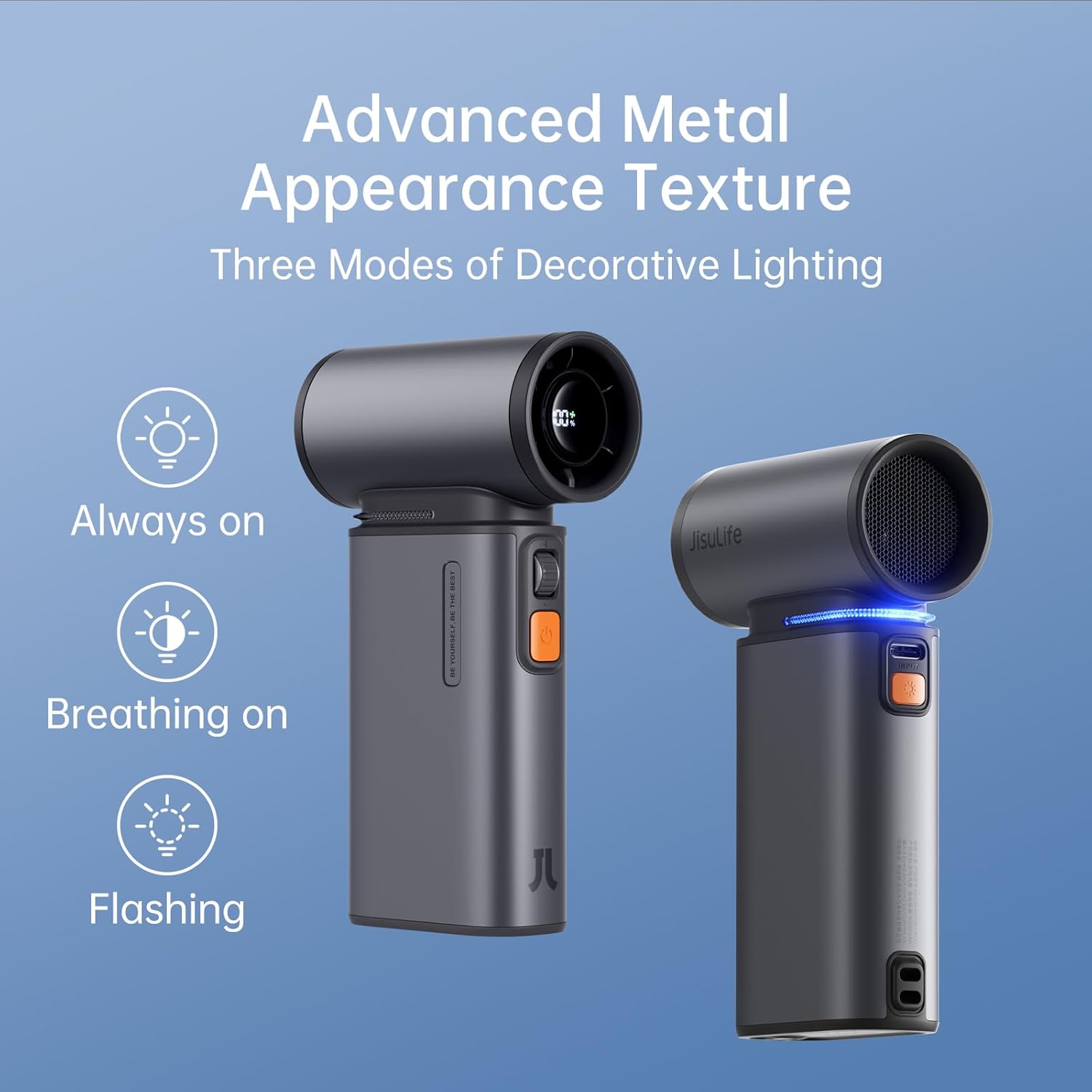 Jisulife Mini Ventilatore Portatile Turbo 9000 mAh - immagine 6