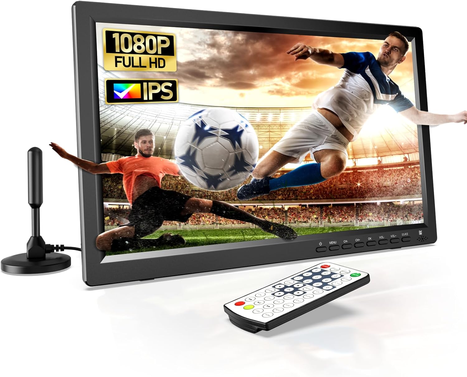 Desobry Televisore Portatile 15.6'' HD 1080P - immagine 1