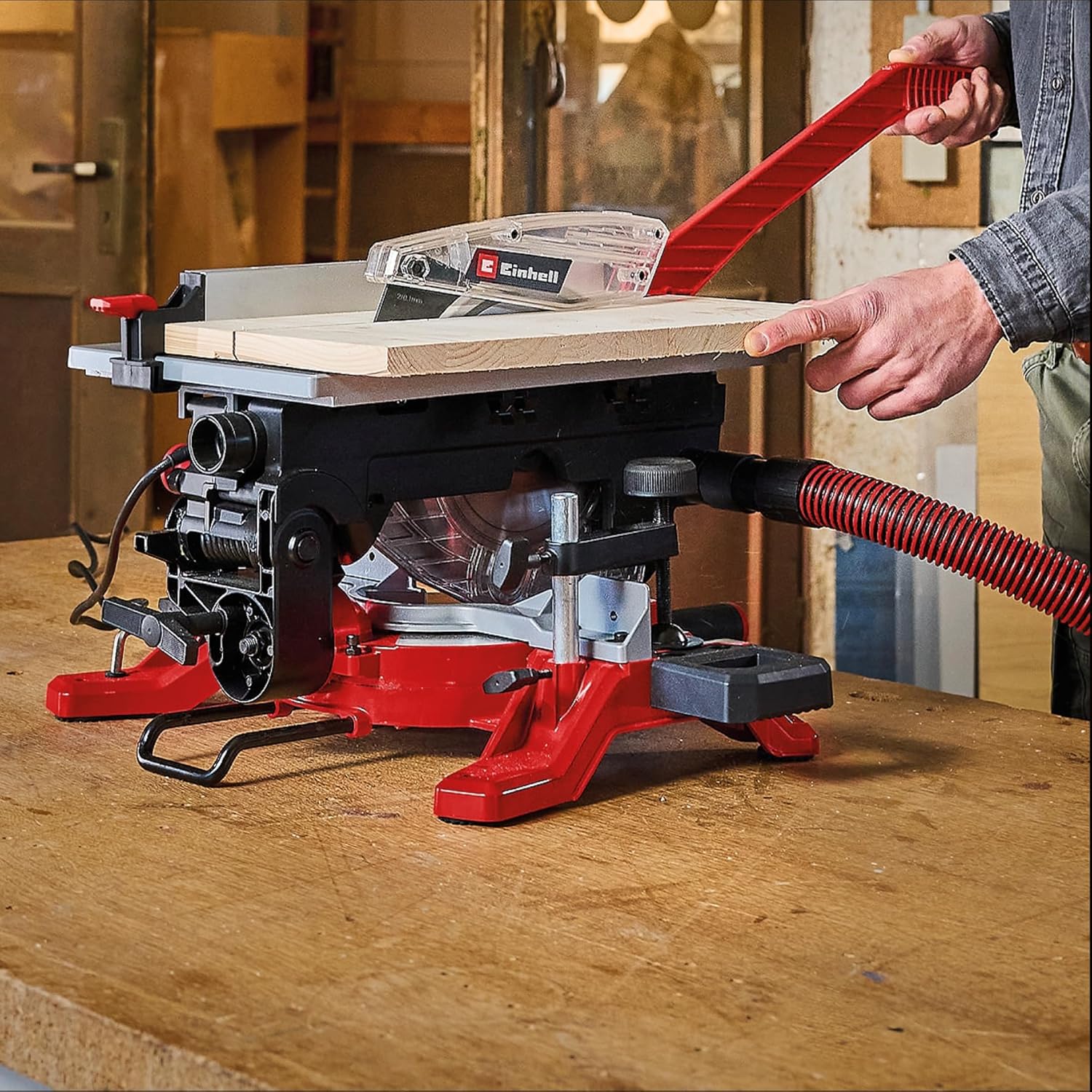 Einhell Troncatrice con Banco Superiore TE-MS 216 T - immagine 5