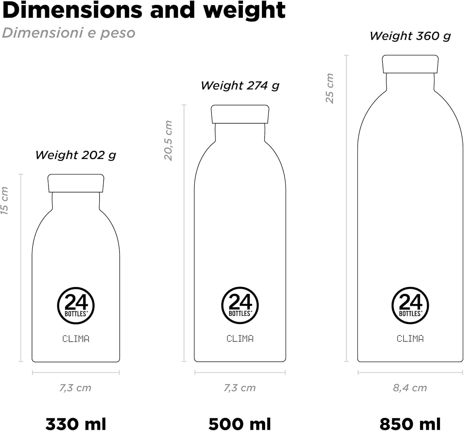 24bottles Clima Bottle - Borraccia Termica 850ml - immagine 4