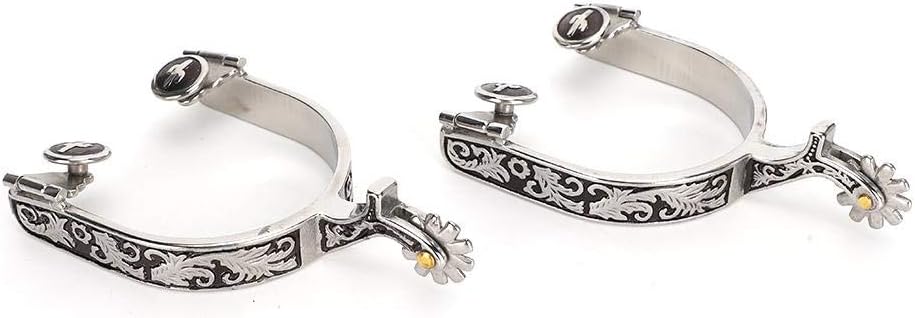 Speroni in Acciaio Inossidabile con Gear Spurs (2 Pezzi) - immagine 1