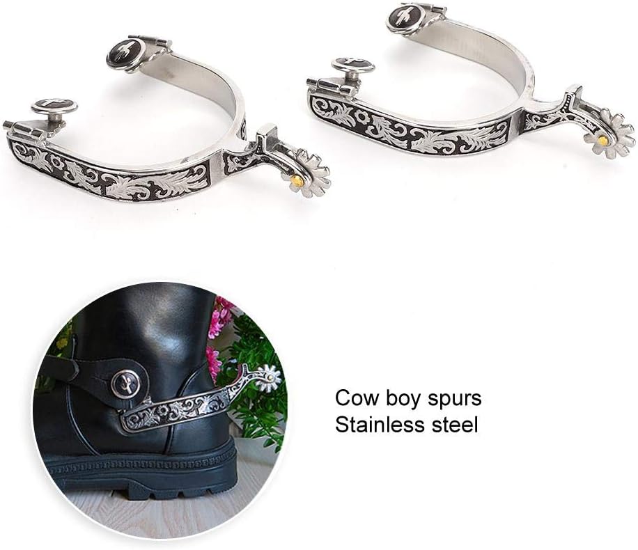 Speroni in Acciaio Inossidabile con Gear Spurs (2 Pezzi) - immagine 6