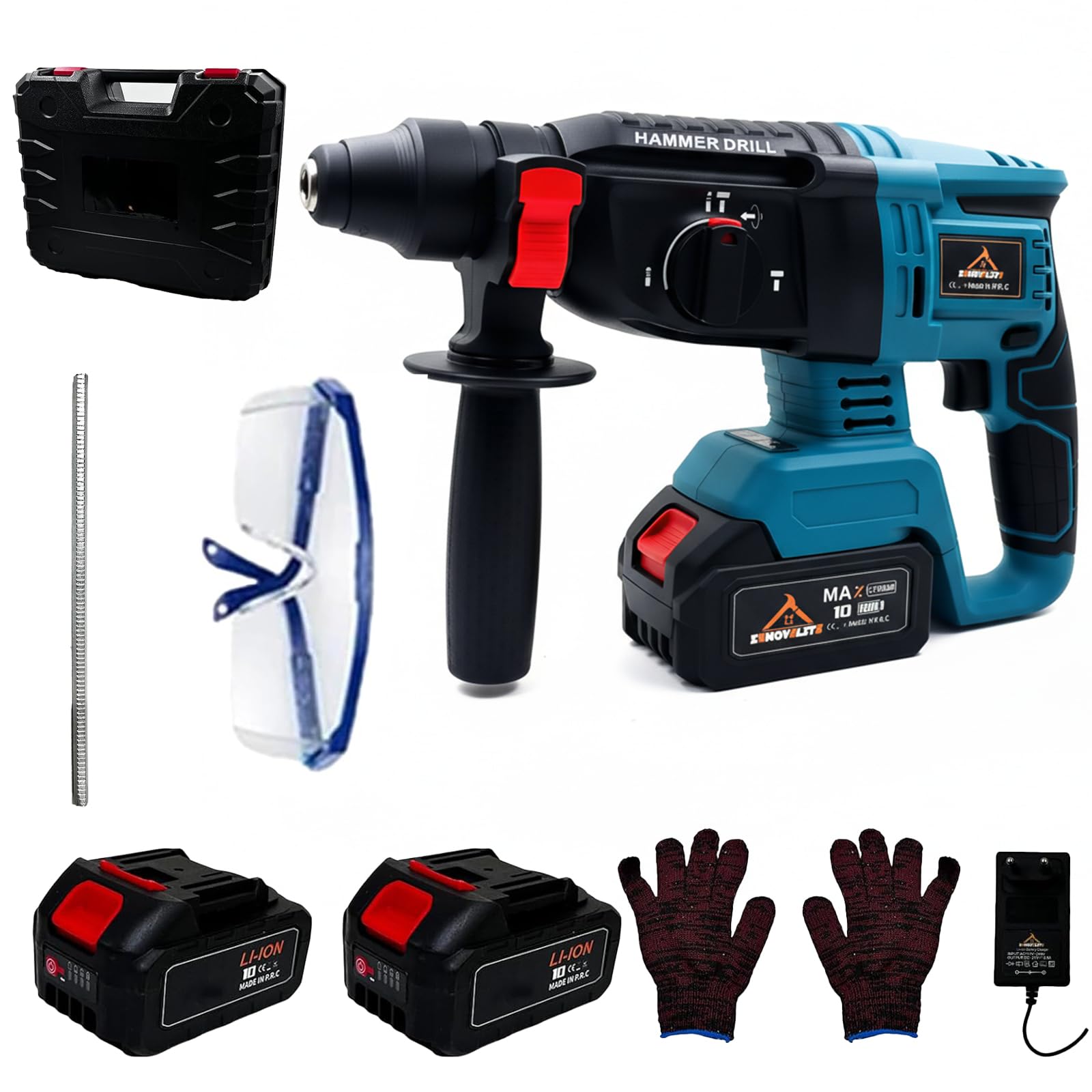 Voltix Martello Perforatore a Batteria Brushless