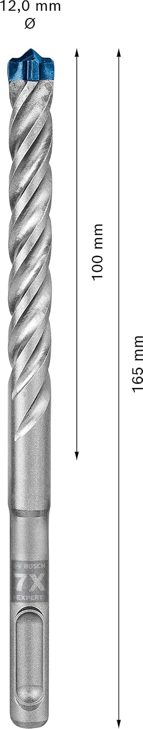 Bosch Accessories - 10x Punte Expert SDS plus-7X Ø 12x165mm - immagine 3