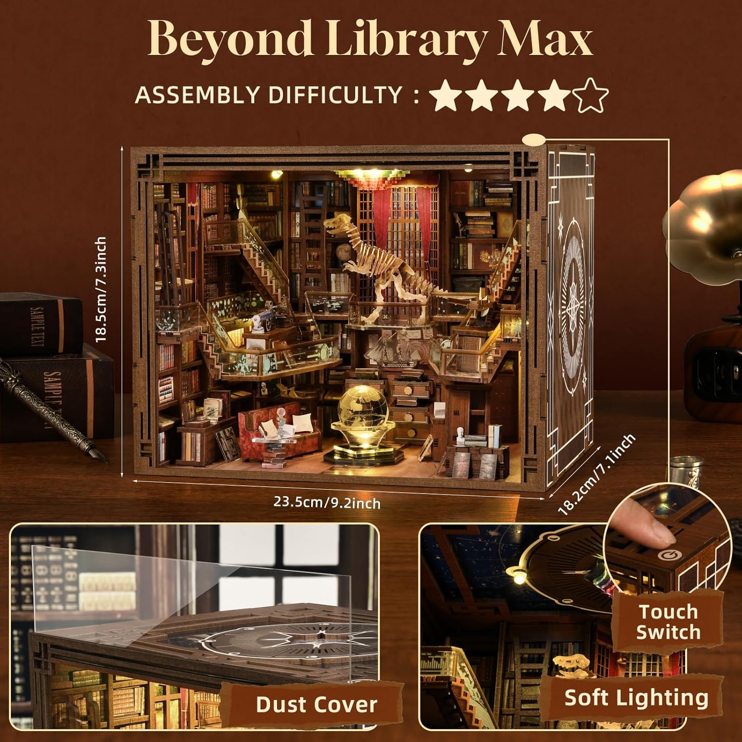 MiniCity Book Nook Kit - Beyond Library Max - immagine 2