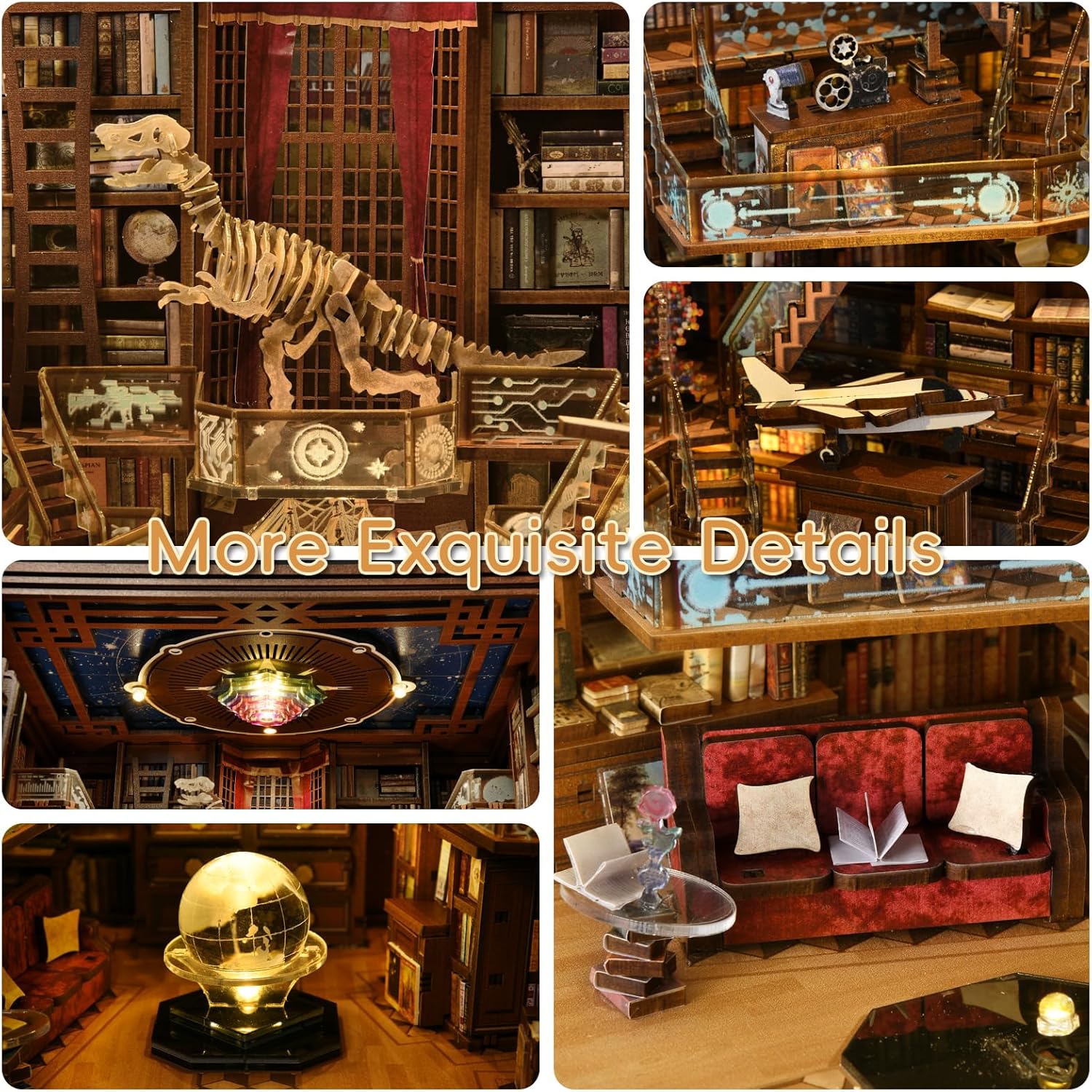 MiniCity Book Nook Kit - Beyond Library Max - immagine 5