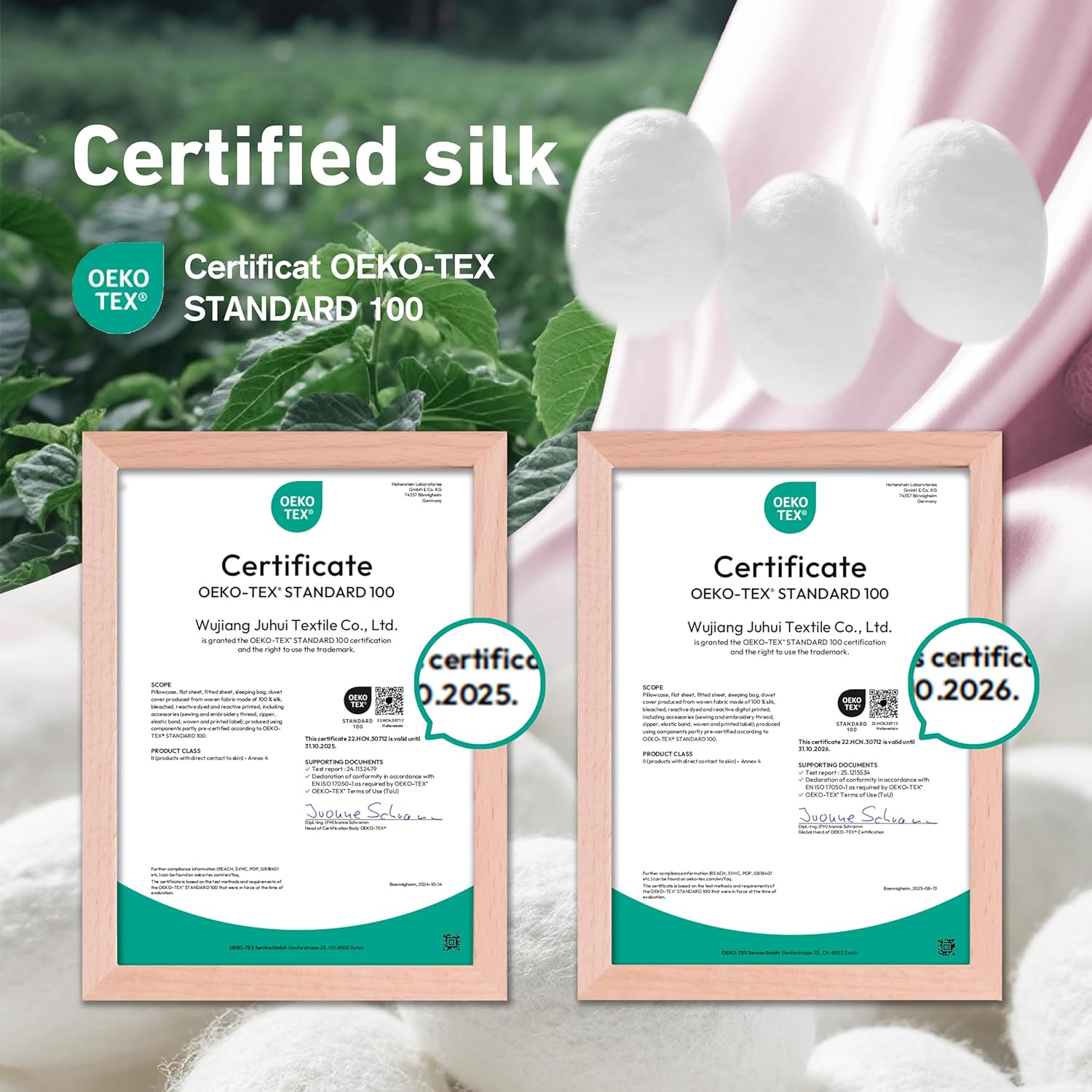 Townssilk Federa Seta Cuscino 50x75cm, Darkgrey - immagine 7