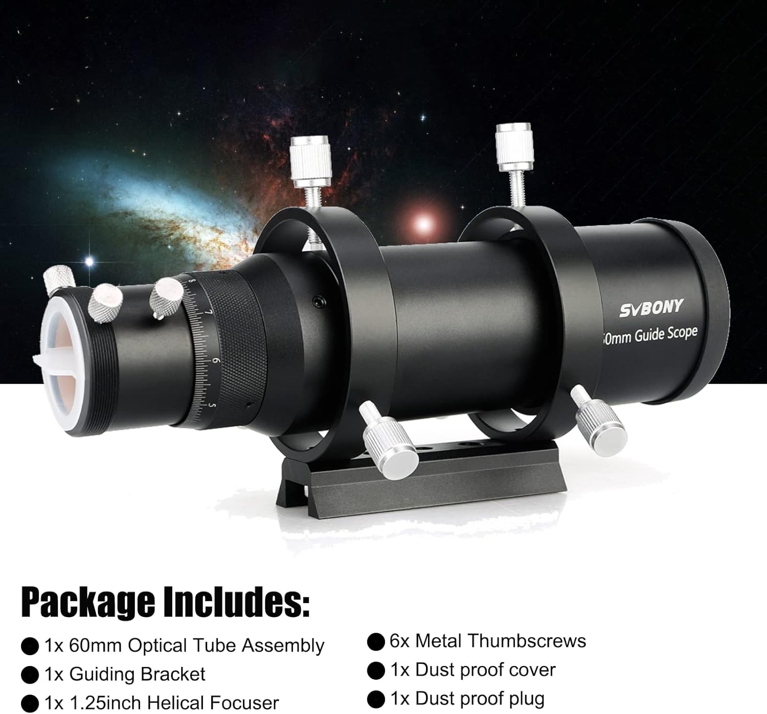 Svbony SV106 Telescopio Guider 60mm F4 - immagine 8