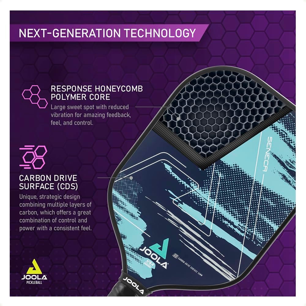 Joola Seneca - Paddle da Pickleball Professionale in Carbonio - immagine 6