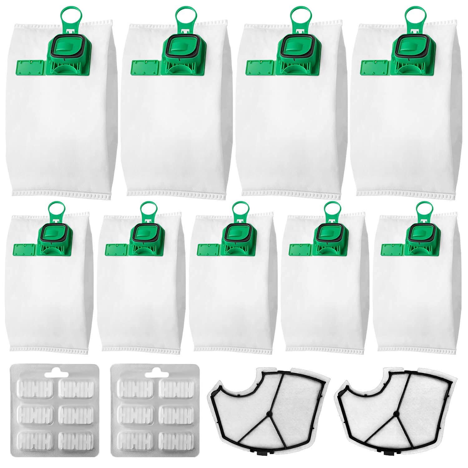 Kit di Ricambi Sacchetti per Folletto VK140 VK150