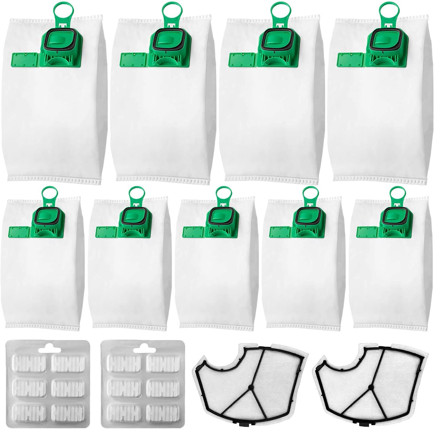 Kit di Ricambi Sacchetti per Folletto VK140 VK150 - immagine 1