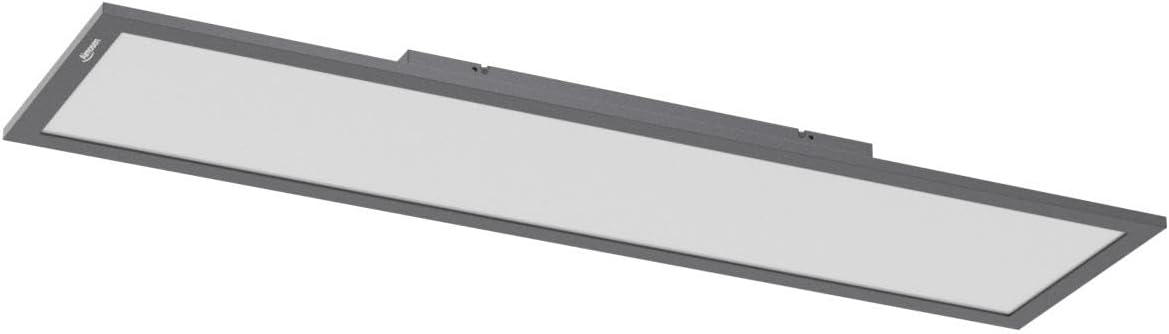 Lampada da Soffitto LED Dimmerabile 100x25cm con Telecomando, 28W Plafoniera LED con Funzione di Memoria, 2700K-6500K Bianco Caldo/Naturale/Freddo, Pannello led per Camera da Letto Soggiorno Cucina - immagine 4