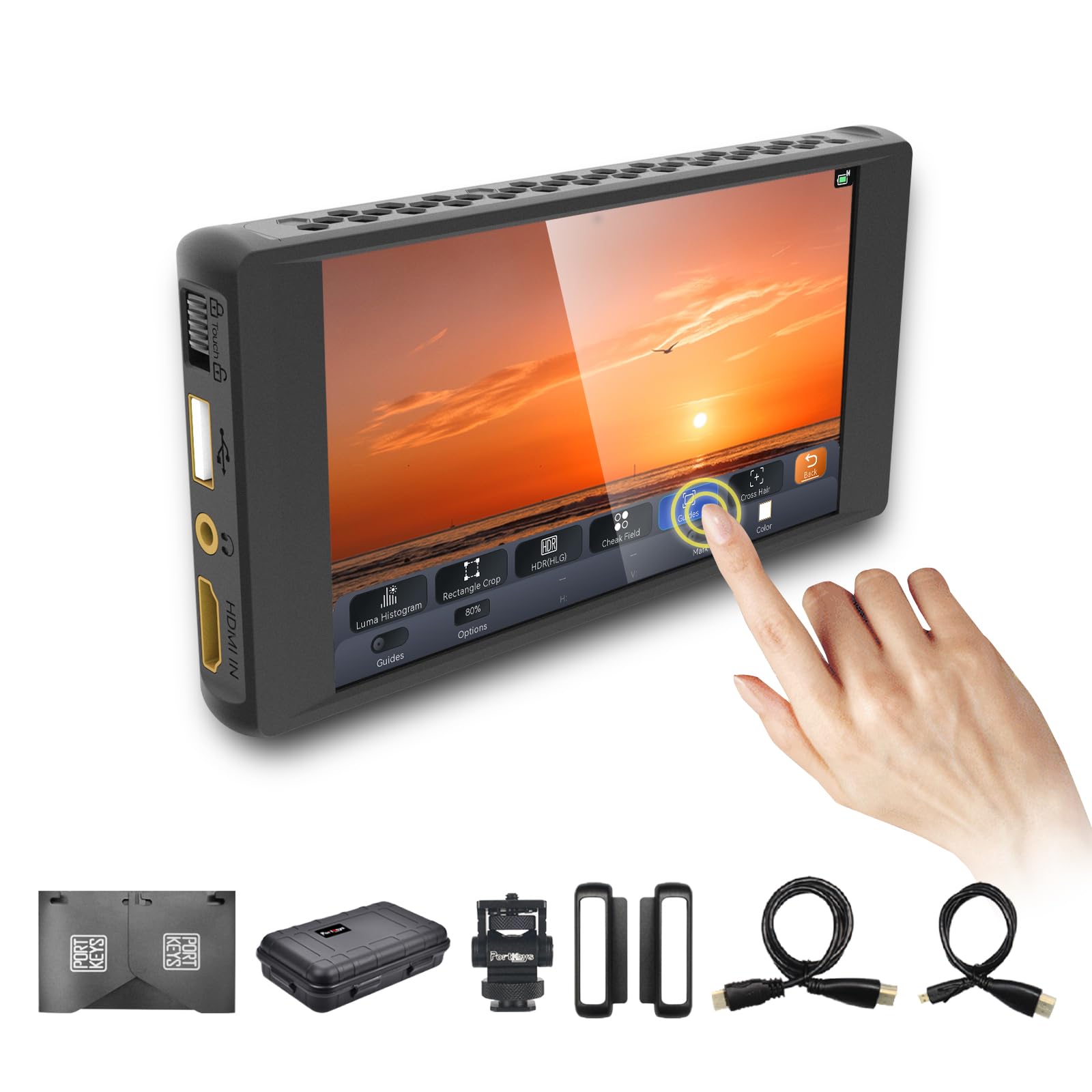 Portkeys PT6 4K HDMI Touchscreen Monitor 5.2"