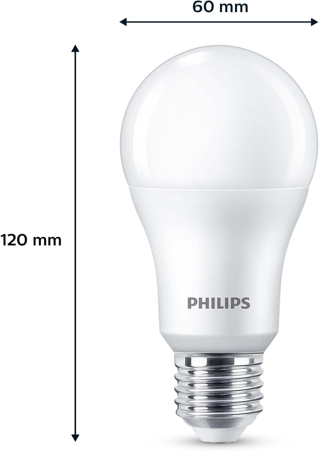 Philips LED Lampadina E27 100W, Luce Bianca Fredda (6 Pezzi) - immagine 3