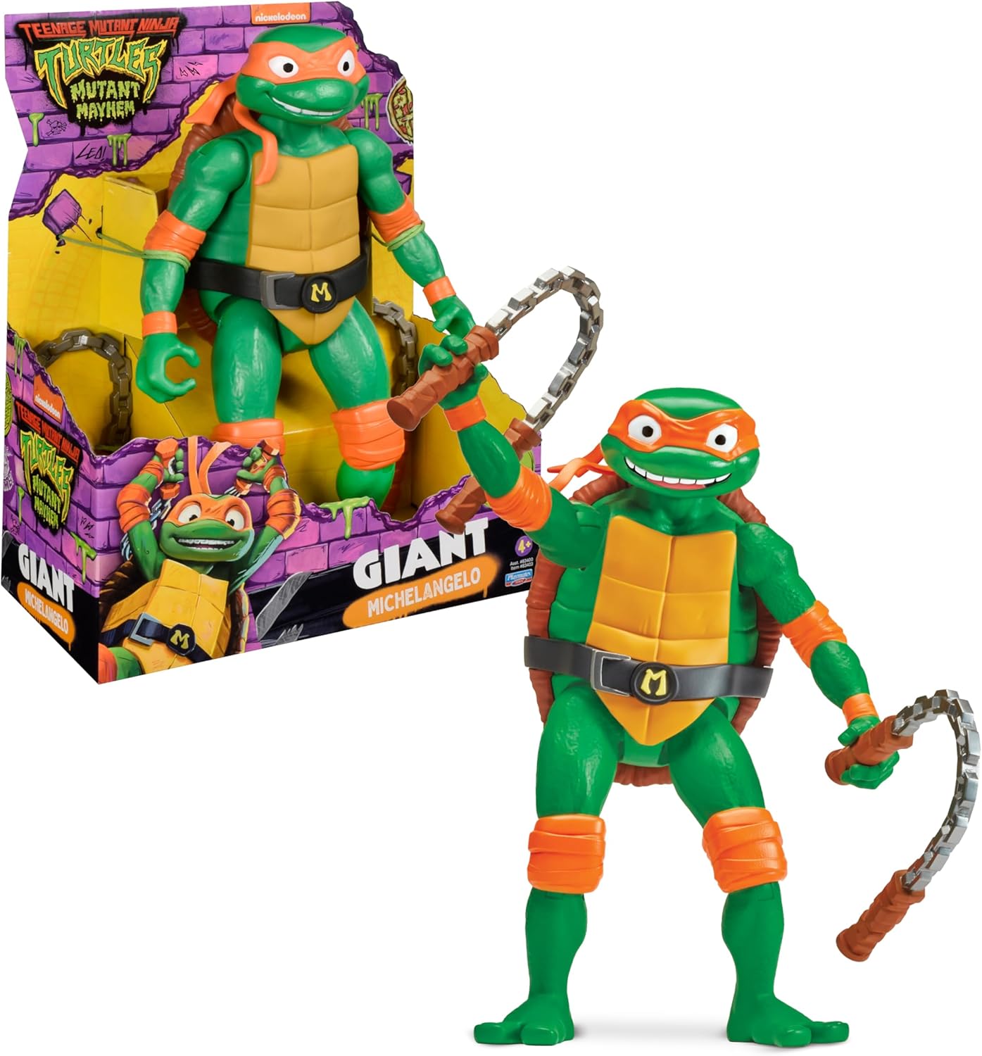 giochi preziosi Michelangelo Tartarughe Ninja 30cm - immagine 1