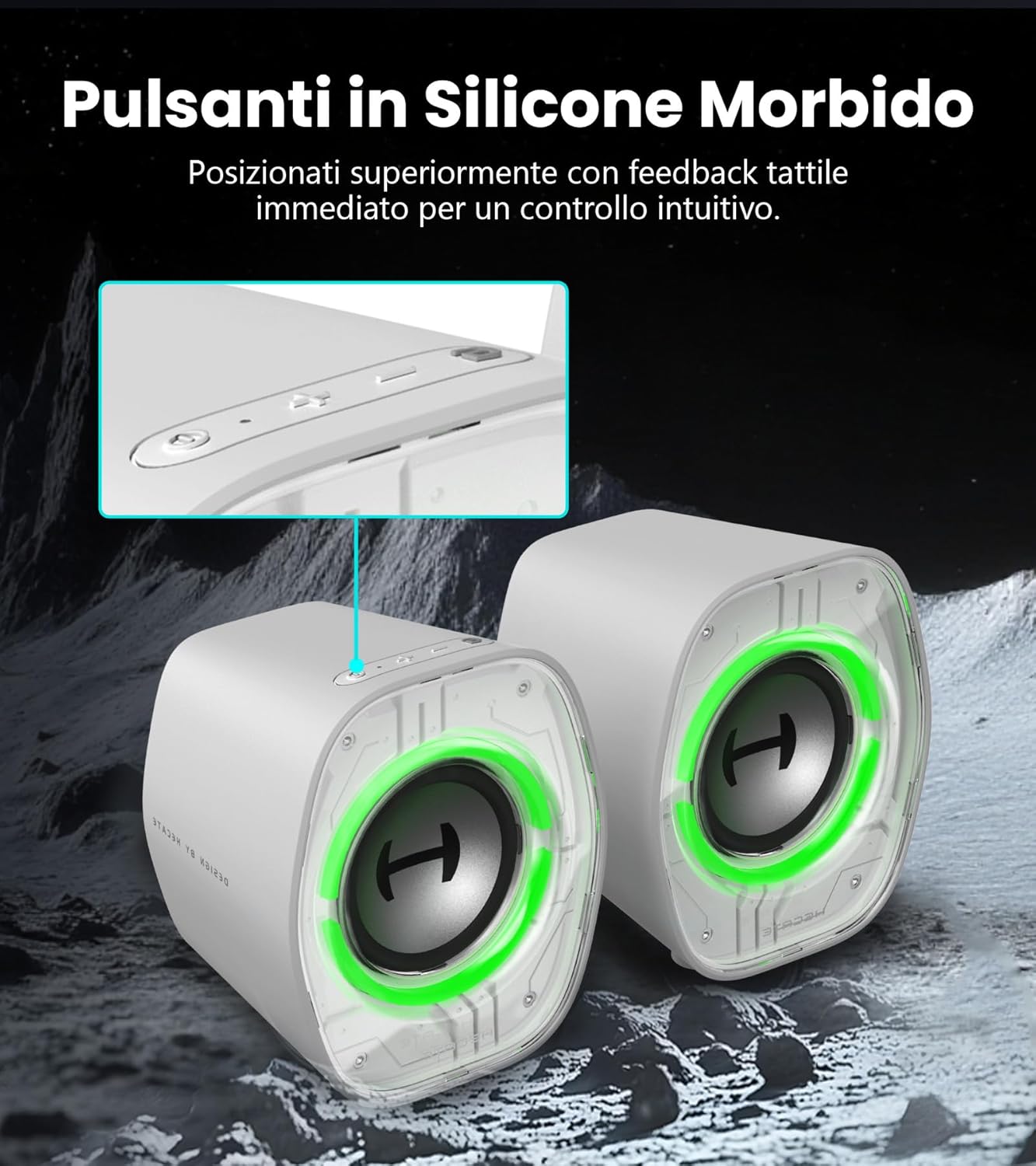 Edifier G1000 II Casse Gaming per Computer, Bianco - immagine 7