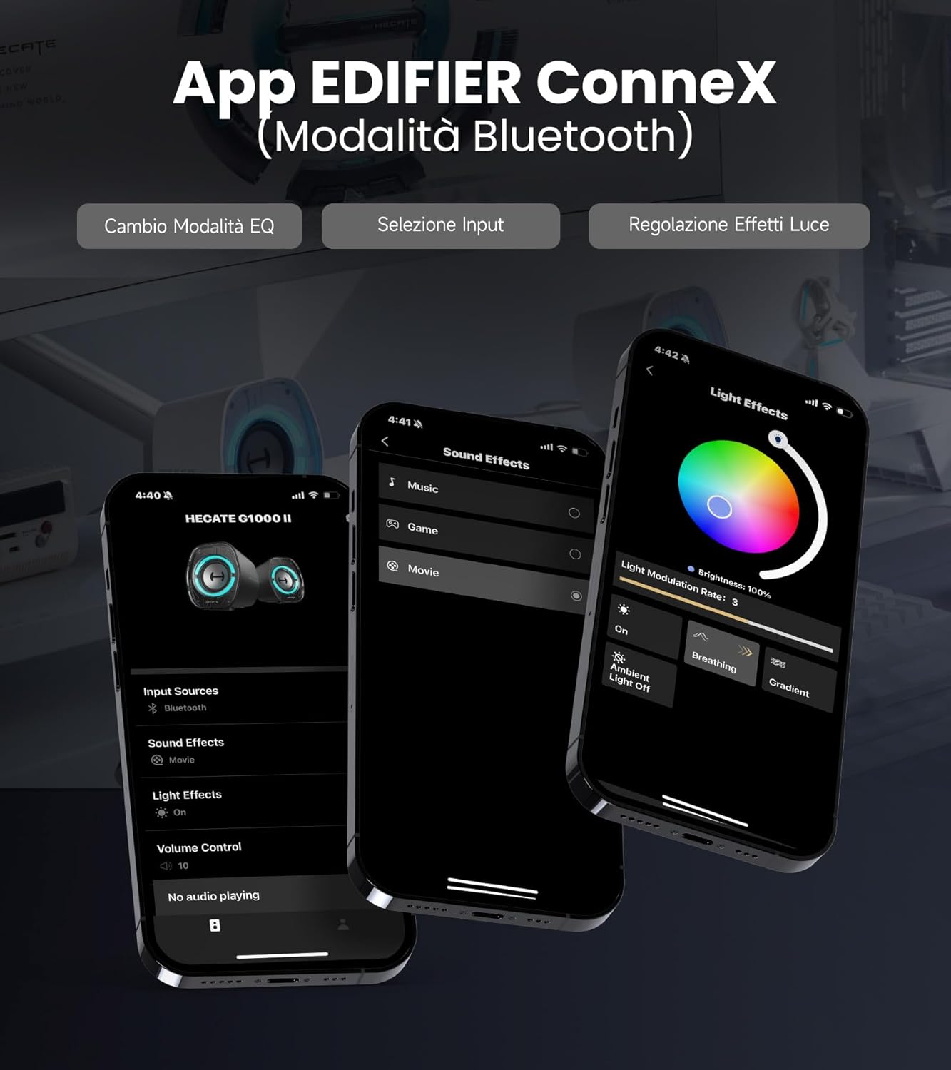 Edifier G1000 II Casse Gaming per Computer, Bianco - immagine 8