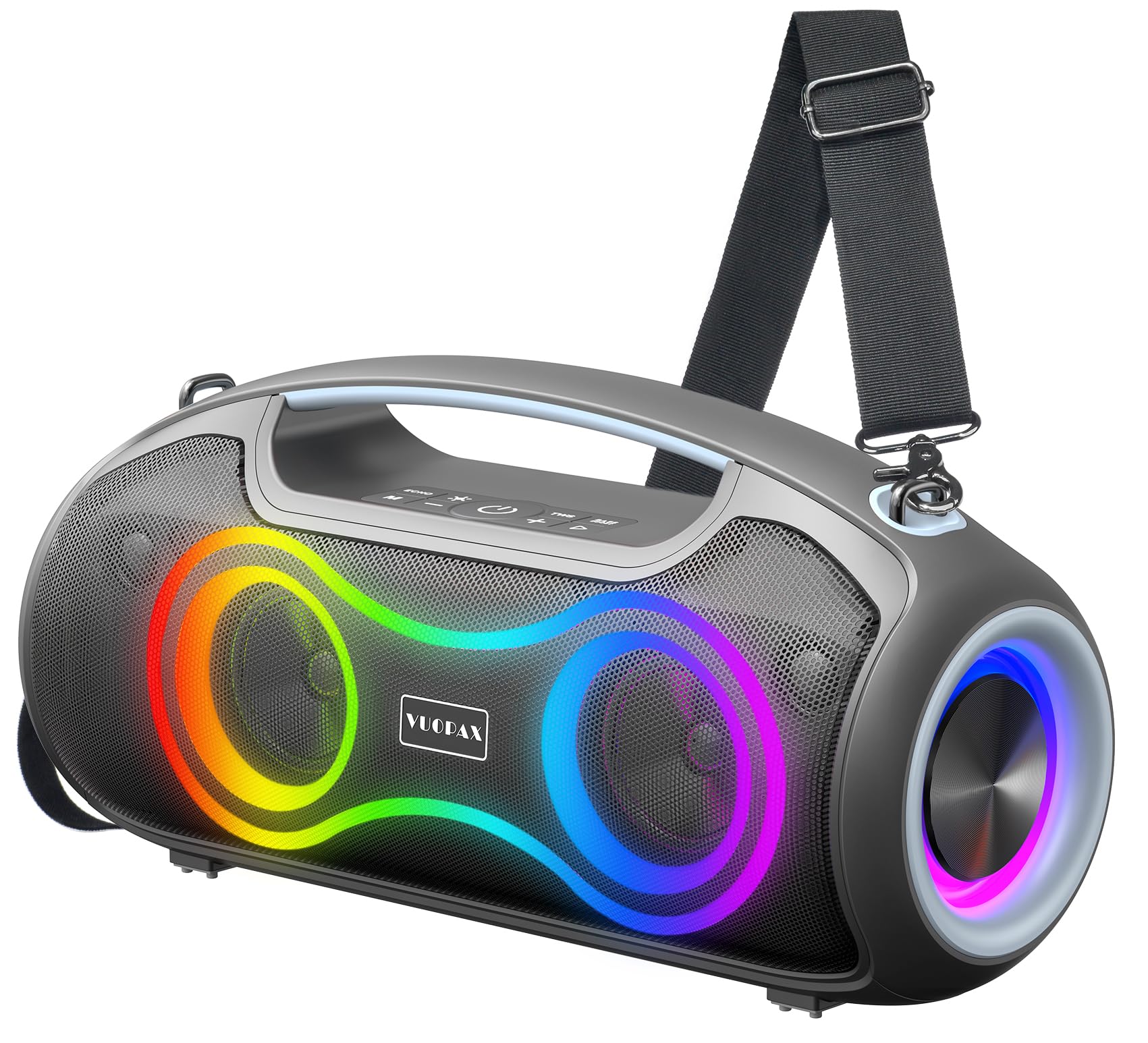 Cassa Bluetooth Portatile 180W MAX con Luci RGB