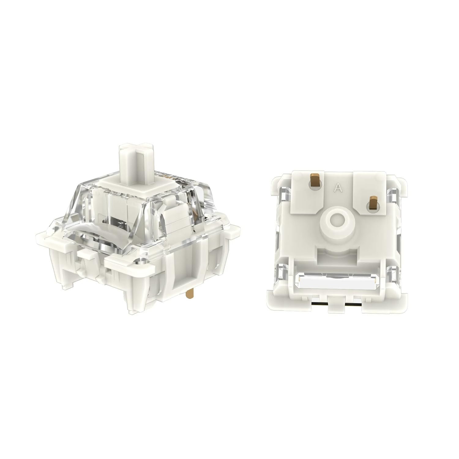 Kutethy Gateron G White Clear Pro 3.0 Interruttori Lineari - immagine 2