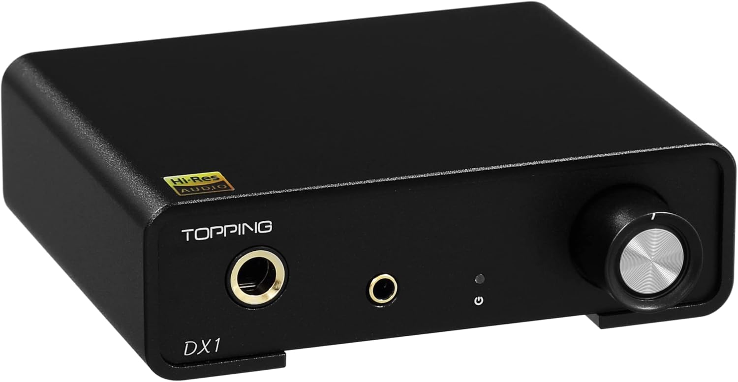 Topping DX1 USB DAC AK4493S Discreto LNRD, Nero - immagine 1