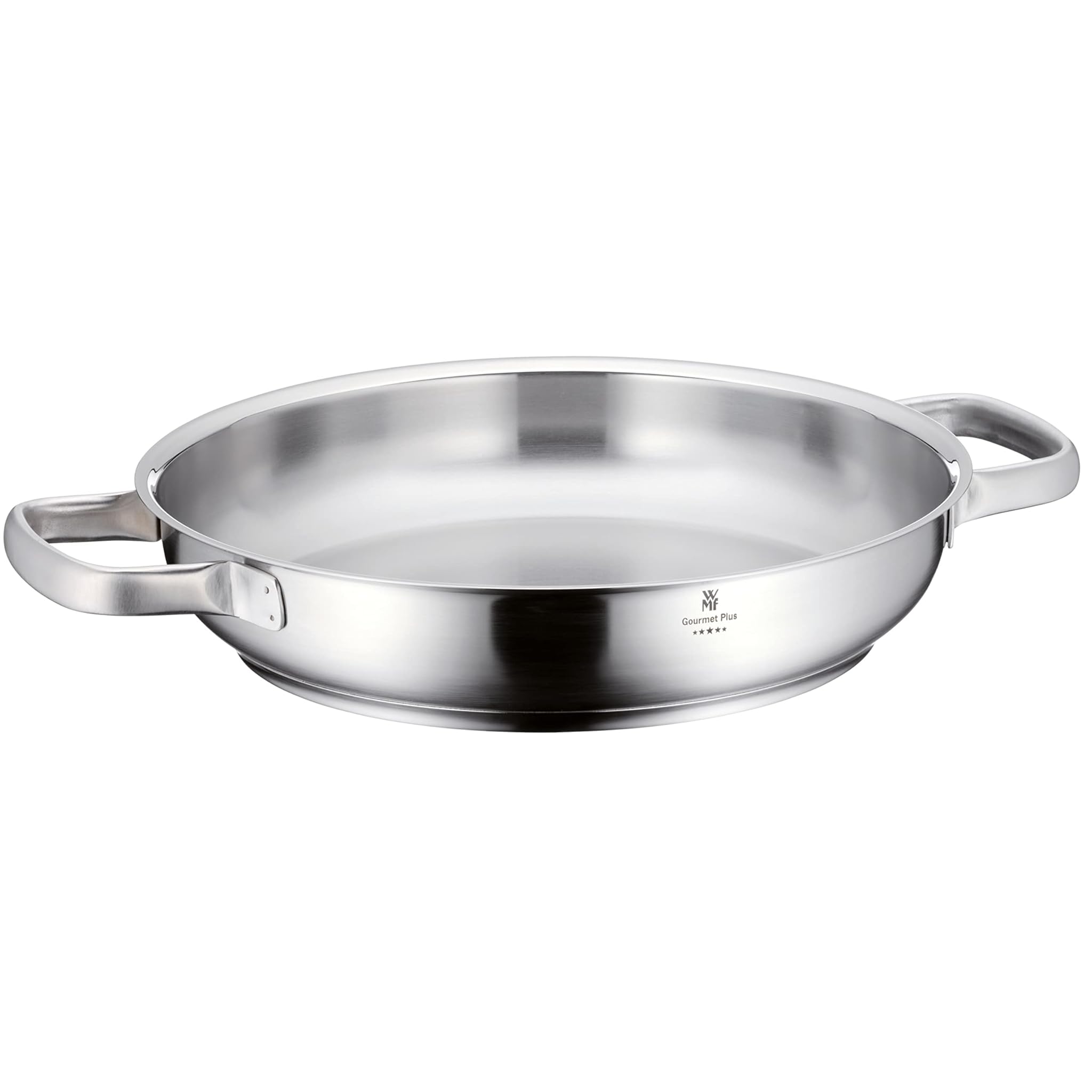 WMF 726286031 Gourmet Plus Teglia per Servire, Acciaio Inossidabile Satinato, Diametro 28 cm