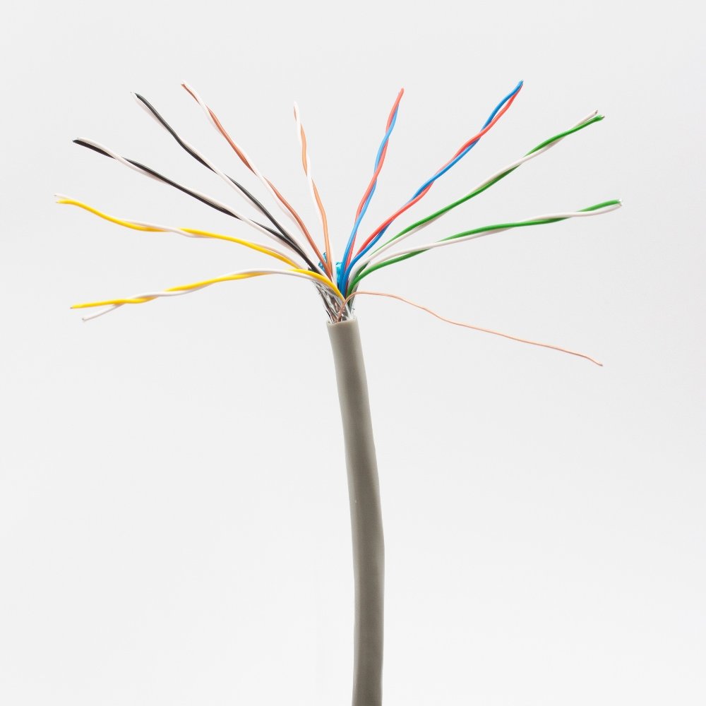 SeKi JYSTY - Cavo telefonico a 20 fili, 10 x 2 x 0,6 mm², 100 m