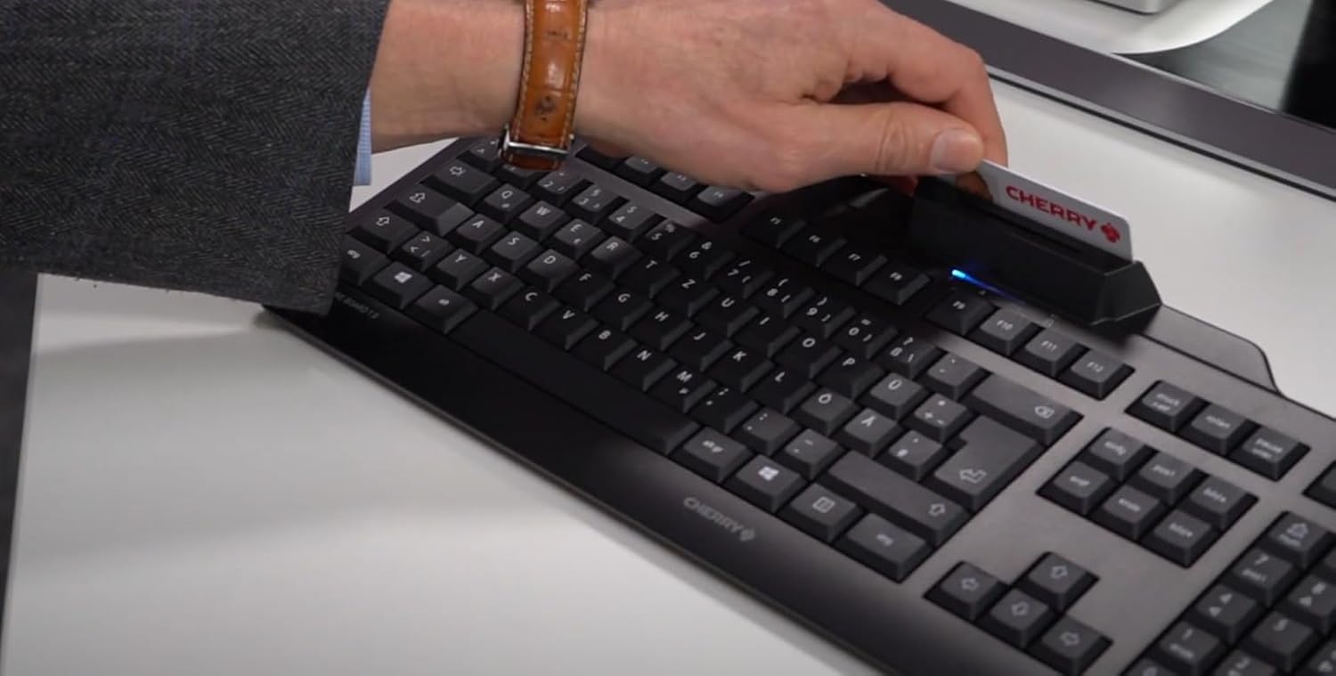 Cherry SECURE BOARD 1.0 - Tastiera di Sicurezza Cablata, Nero - immagine 4