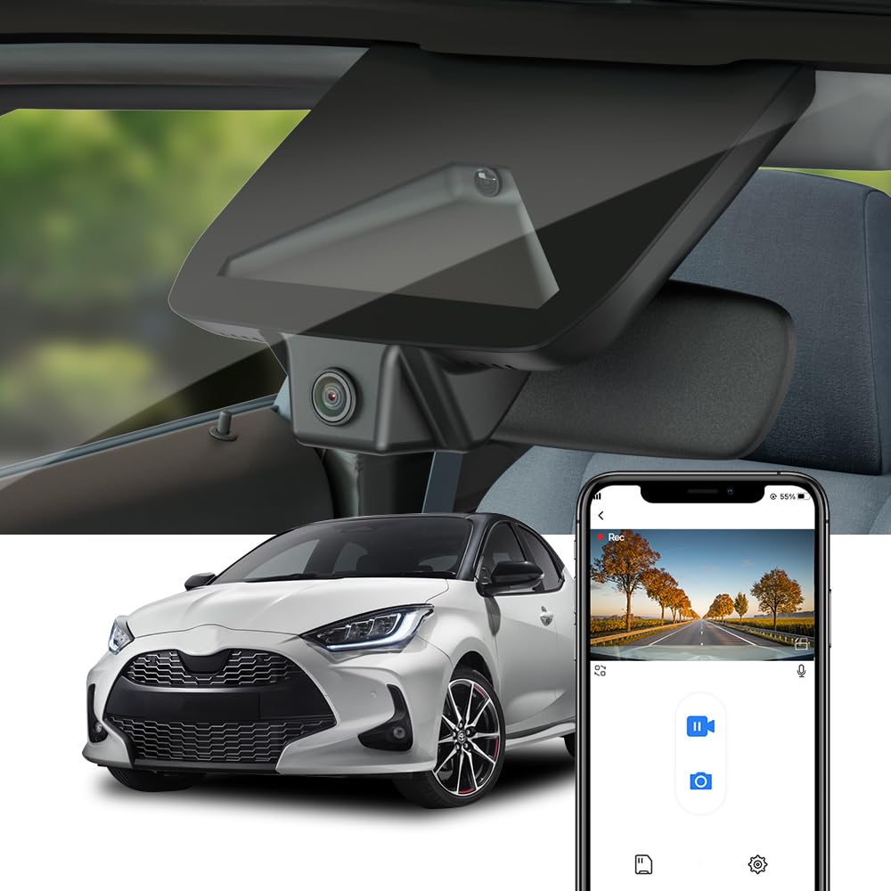 Fitcamx Dashcam 4K per Toyota Yaris/Yaris Cross (2024-2025)