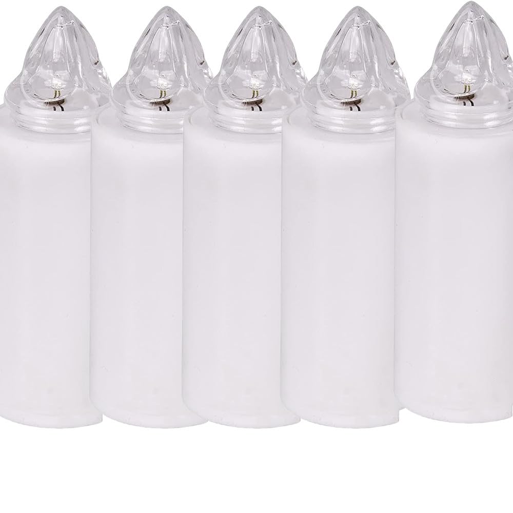 Zm Market Lumino Elettrico a LED Stilo Pacis, Bianco