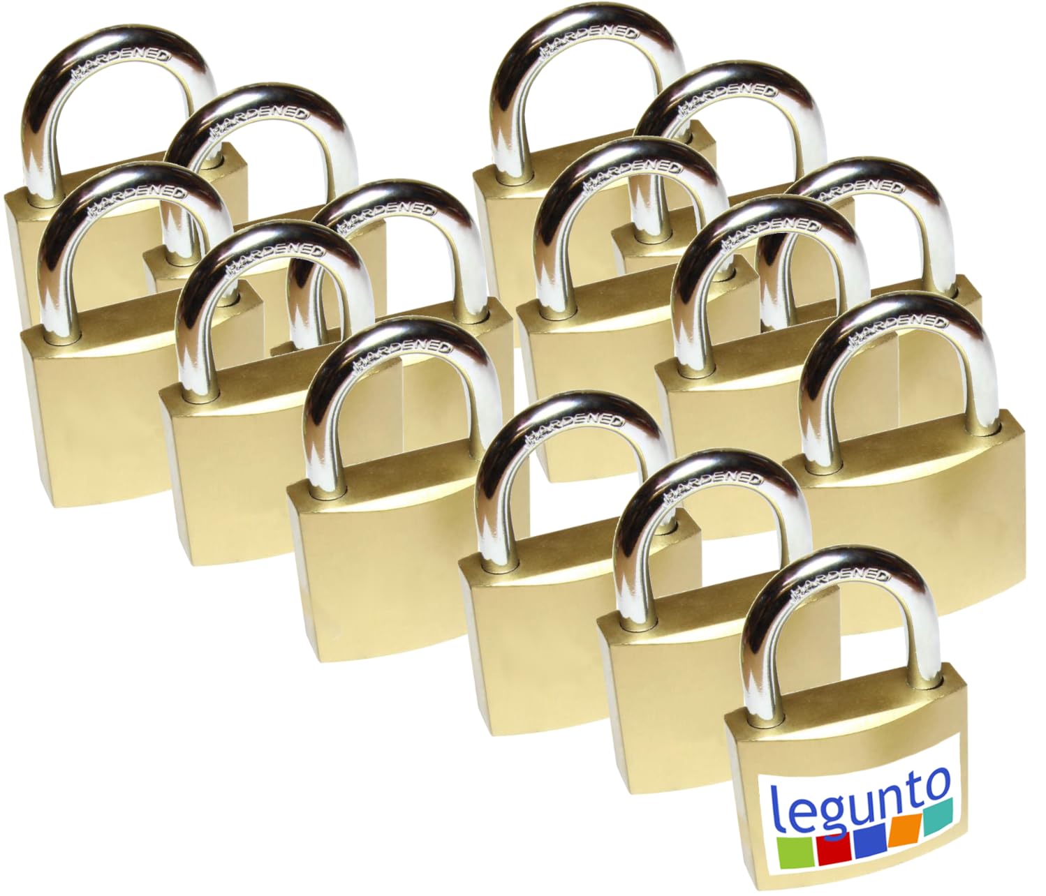 Legunto® 15 Lucchetti con Chiave Unica