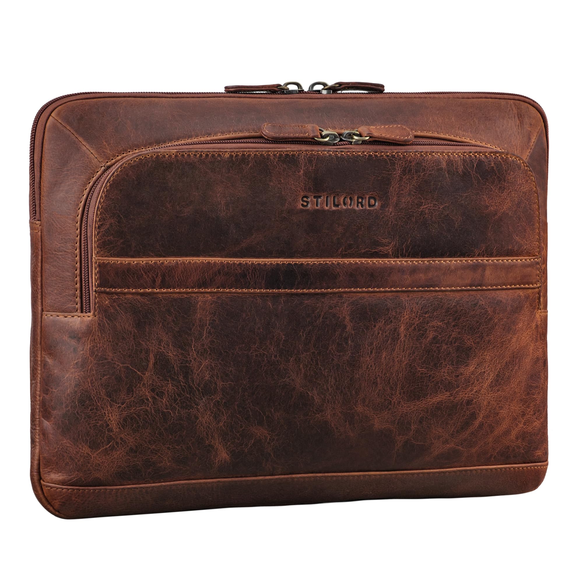 STILORD 'Haven' 2-in-1 Custodia Portatile 14 Pollici Pelle