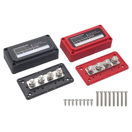 Gloaso Barra Collettore 12V-48V 300A con 4 Bulloni M10