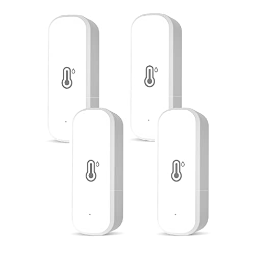 Sportarc Termometro e Igrometro WiFi per Tuya (4 Pezzi)