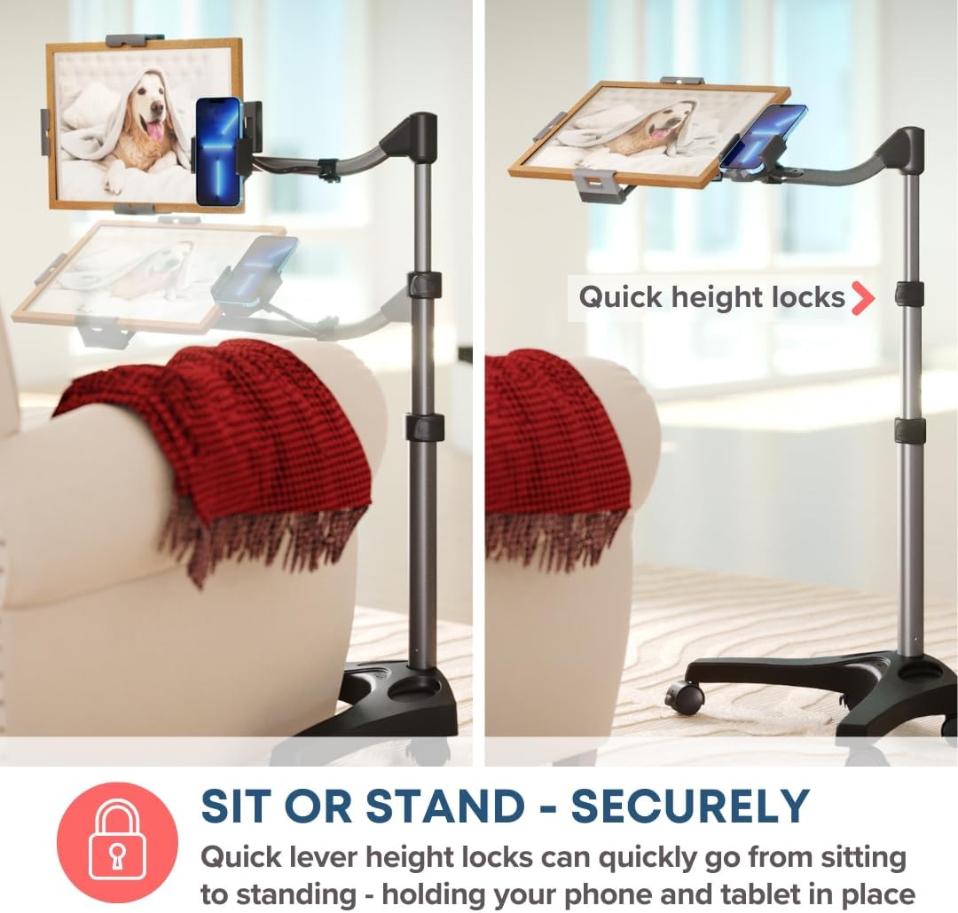 Levo G2 Essential - Supporto per Tablet PC e E-reader, Nero - immagine 2