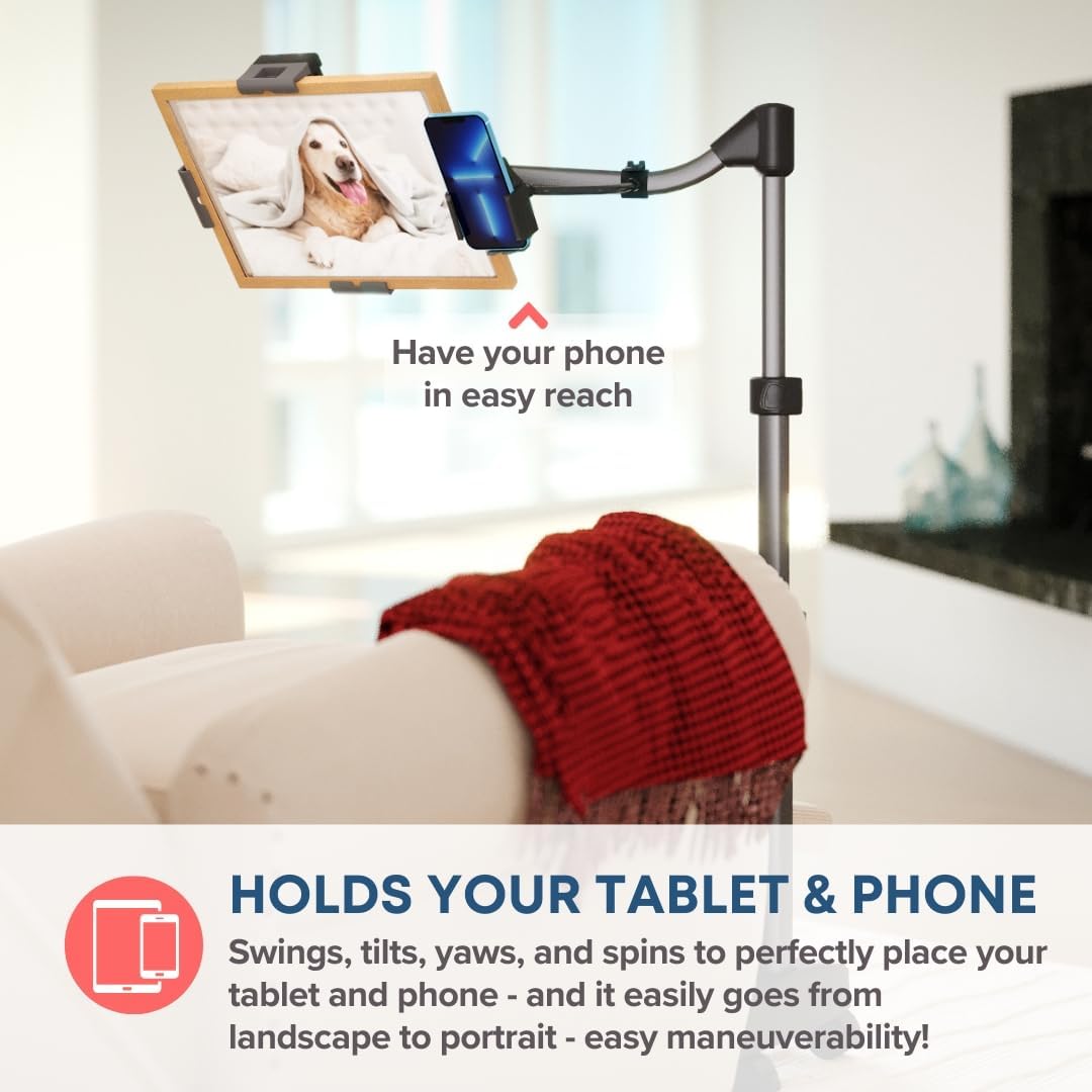 Levo G2 Essential - Supporto per Tablet PC e E-reader, Nero - immagine 4