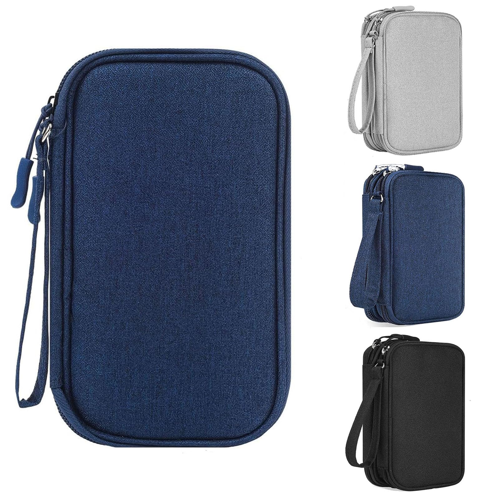 Borsa Organizer Universale per Cavi, Blu