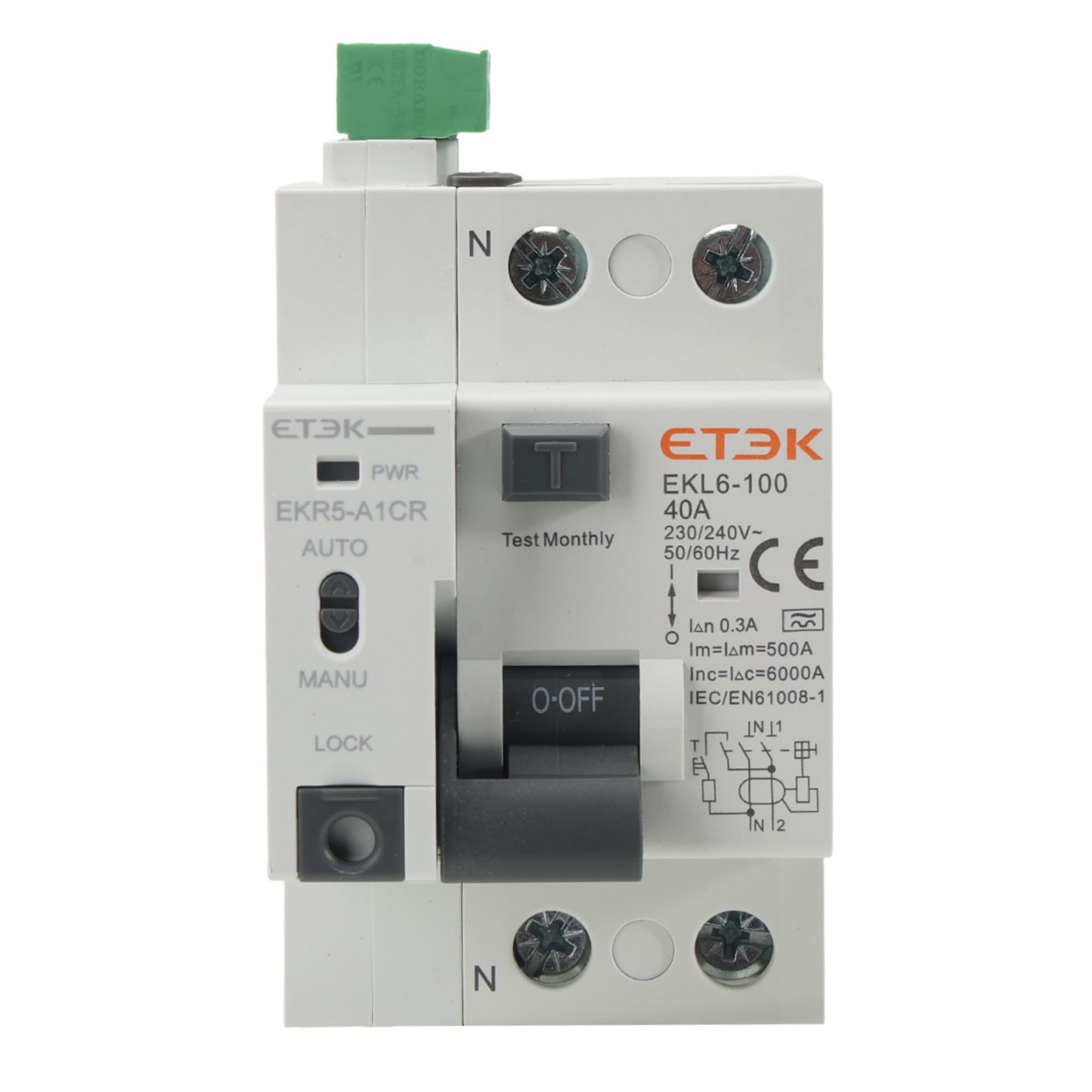 Interruttore Differenziale Riarmo Automatico 2P 40A 300mA