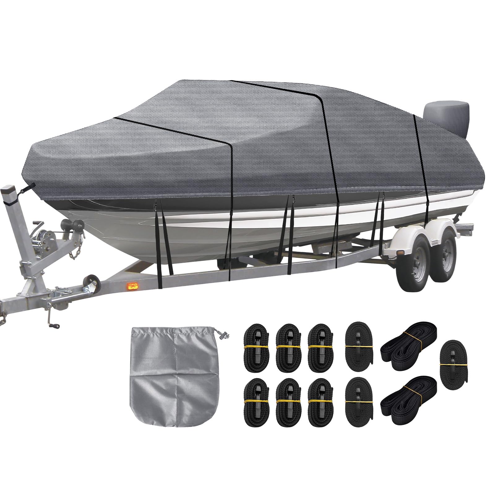 Telone Impermeabile per Barche 420D Oxford, Grigio