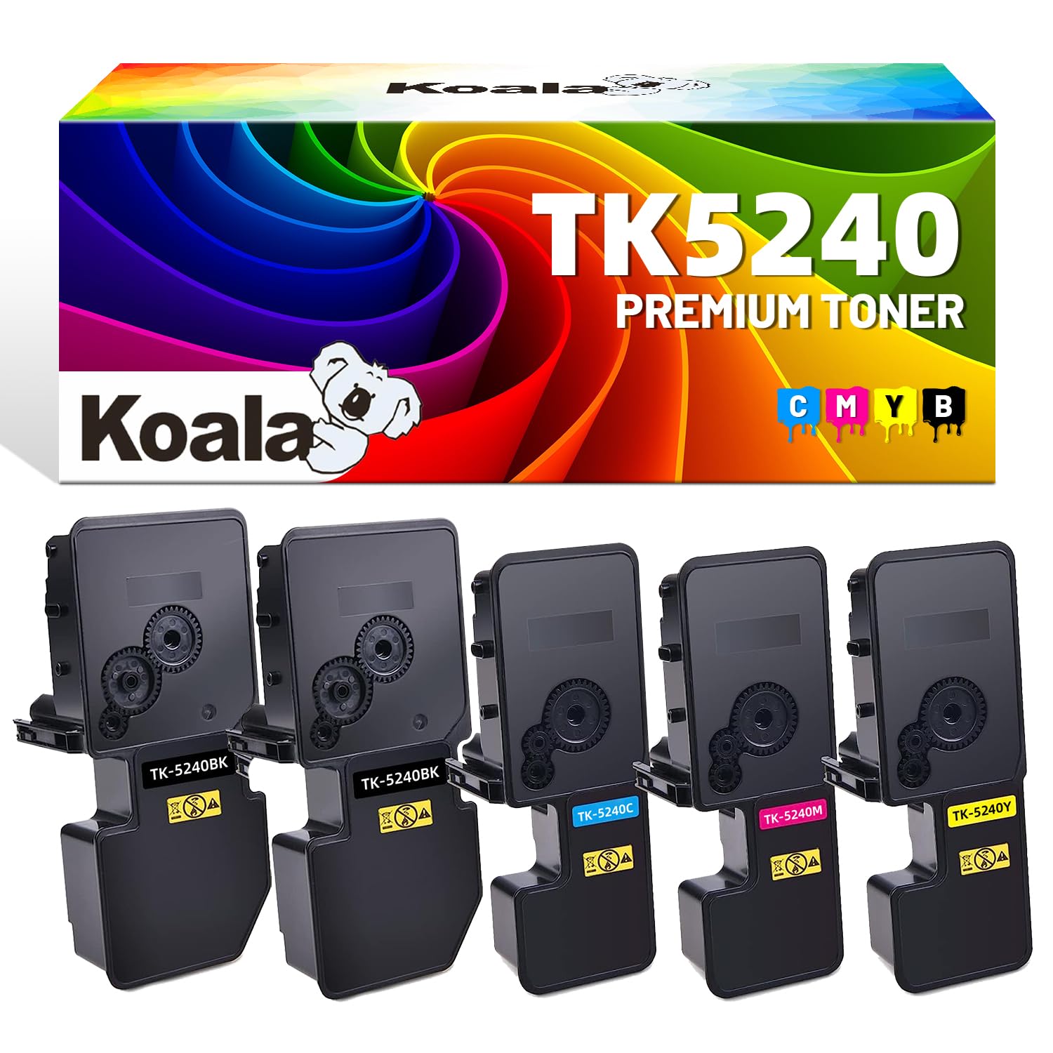 Koala TK5240 - Cartucce Toner Compatibili KCMY 5-Pack