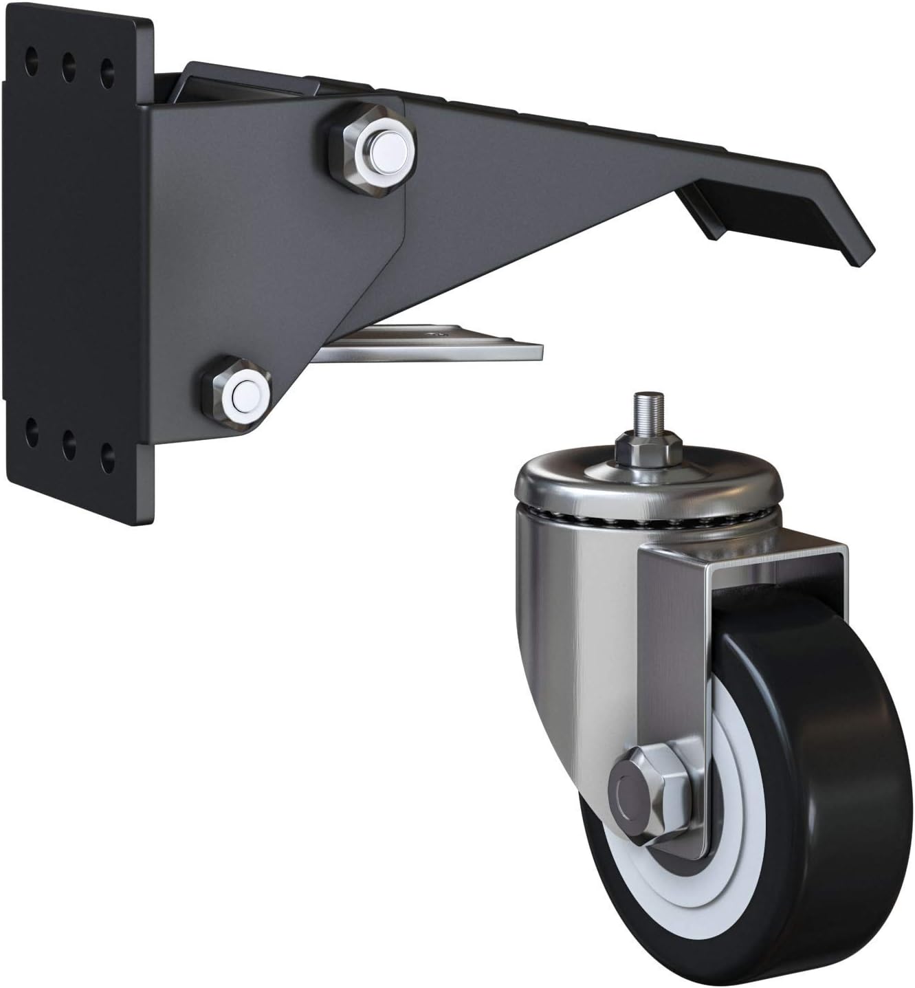 Gbl 4 Ruote per Carrello Retraibili Max 225 kg - immagine 4