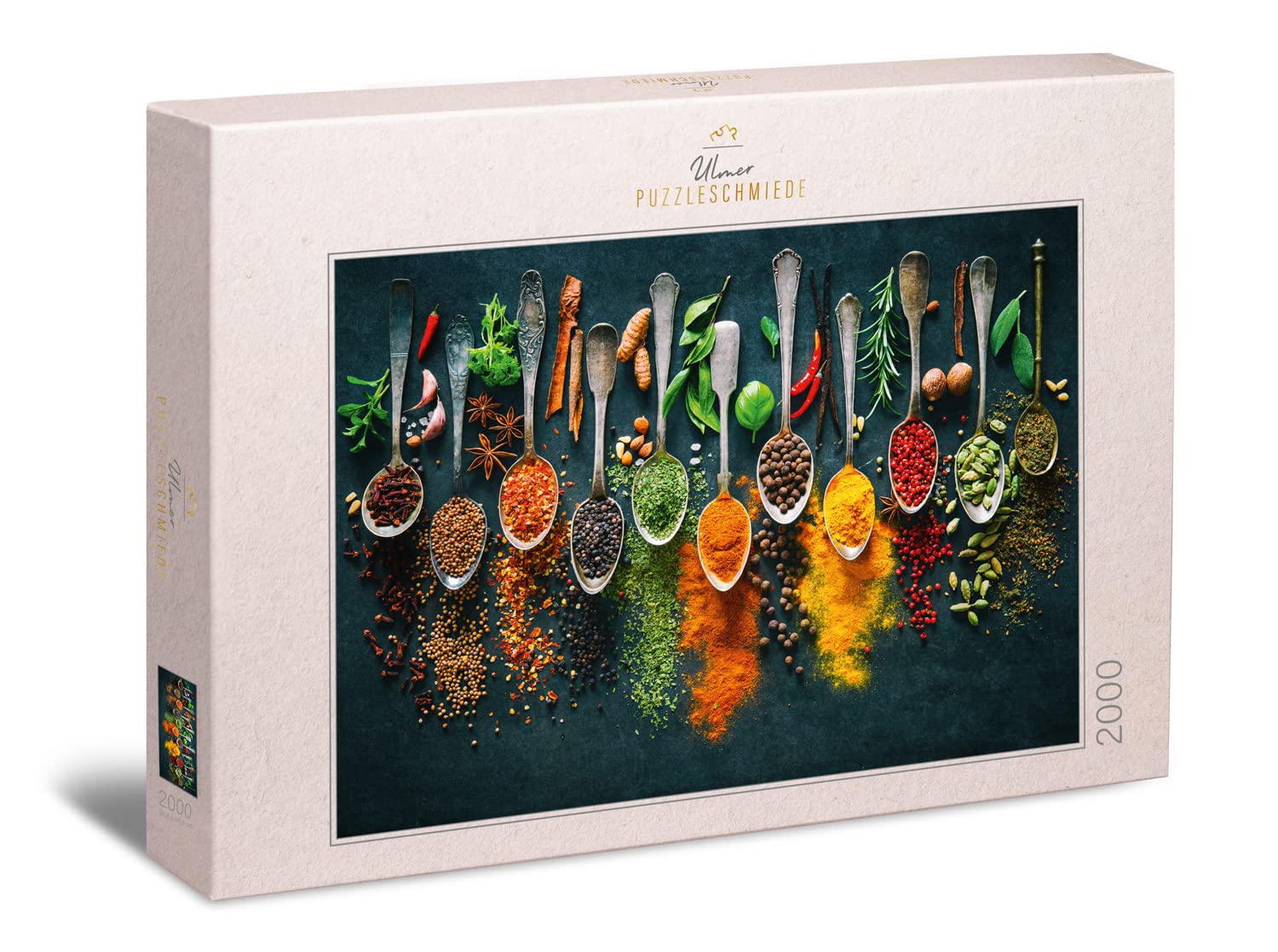 Ulmer Puzzleschmiede - Puzzle "Colori nitidi" 2000 Pezzi