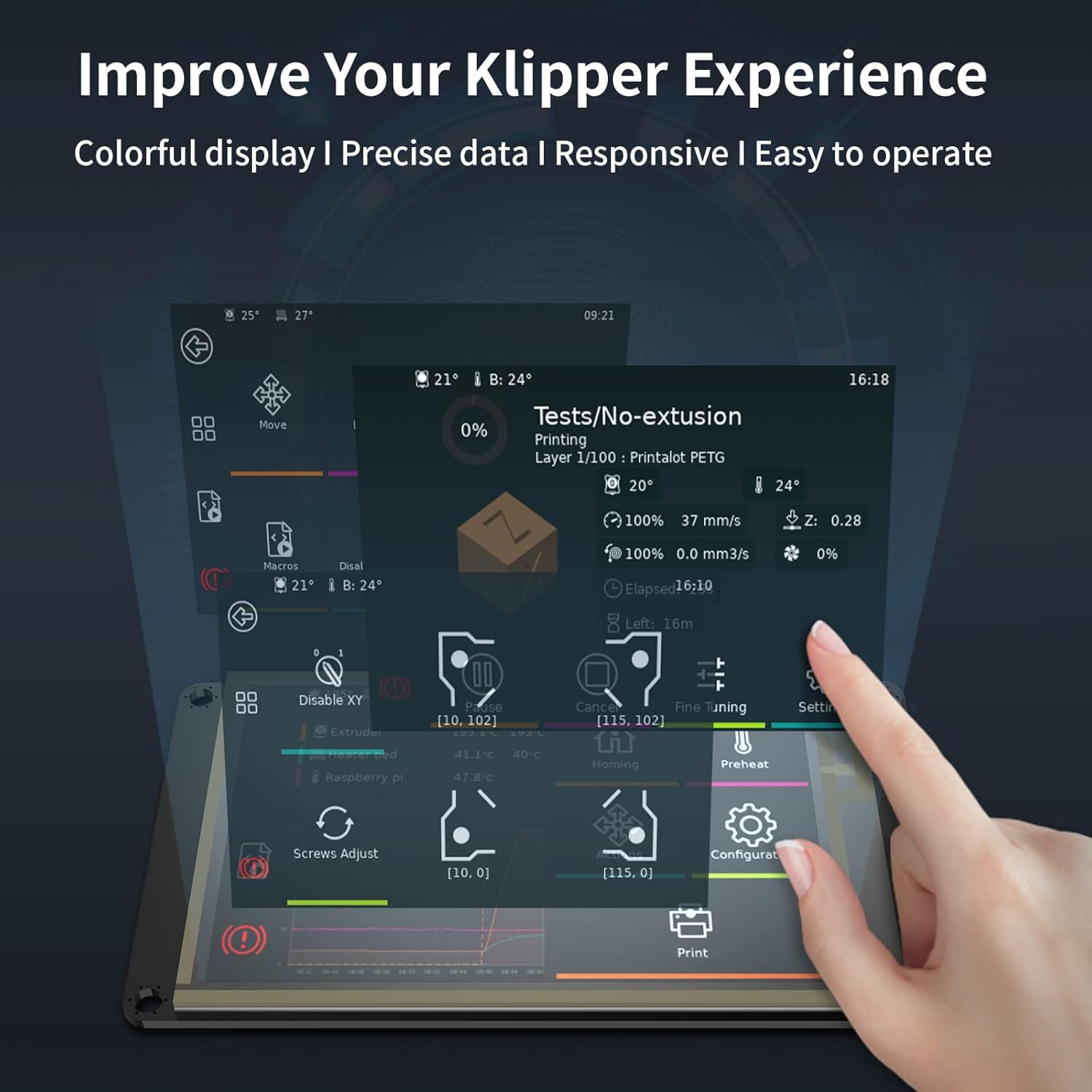 BIGTREETECH TFT35 SPI V2.1 Pannello di Controllo Intelligente - immagine 3